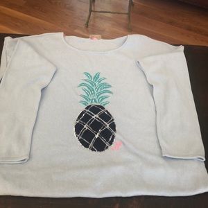 Lily pultizer sweater size large new with tags